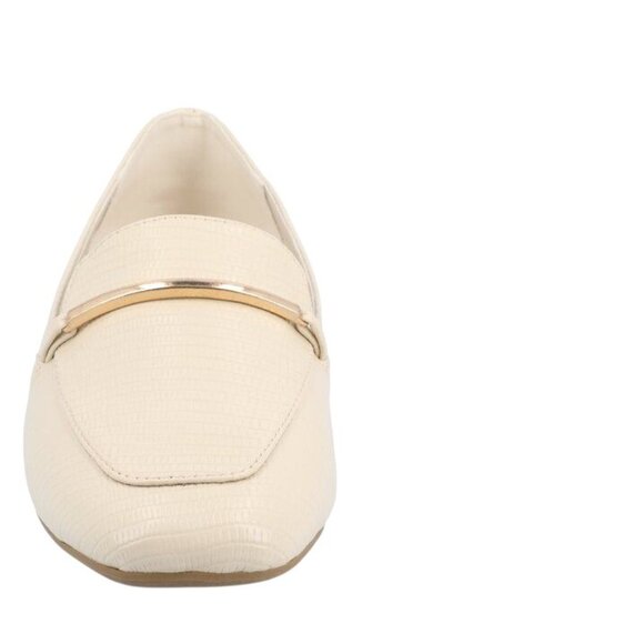 Journee Collection Women's Wrenn Slip on Loafers - Ivory - Picture 4 of 4